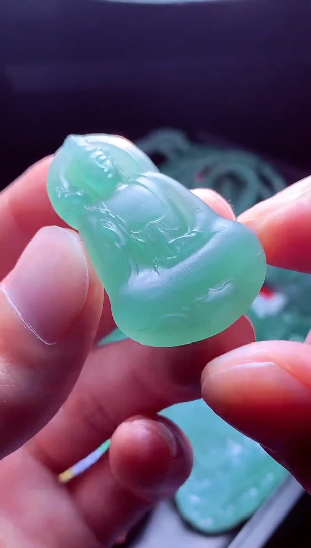 未镶嵌定制翡翠白**#毛货翡翠定制