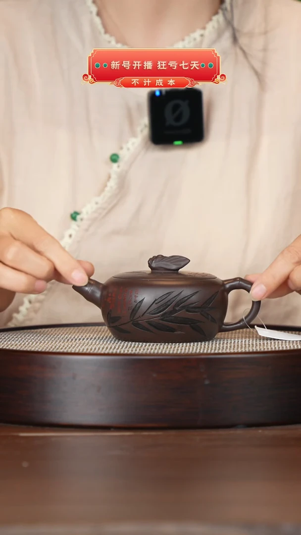 茶壶紫砂宜兴紫砂壶h6204