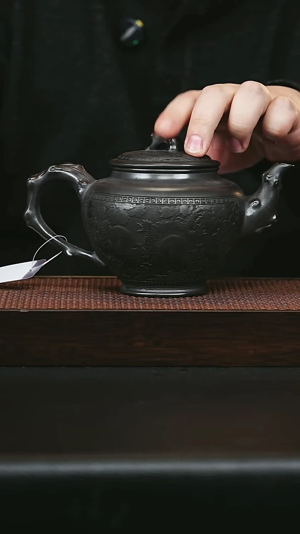 茶壶紫砂宜兴紫砂 报春 石黄 高艳 h043