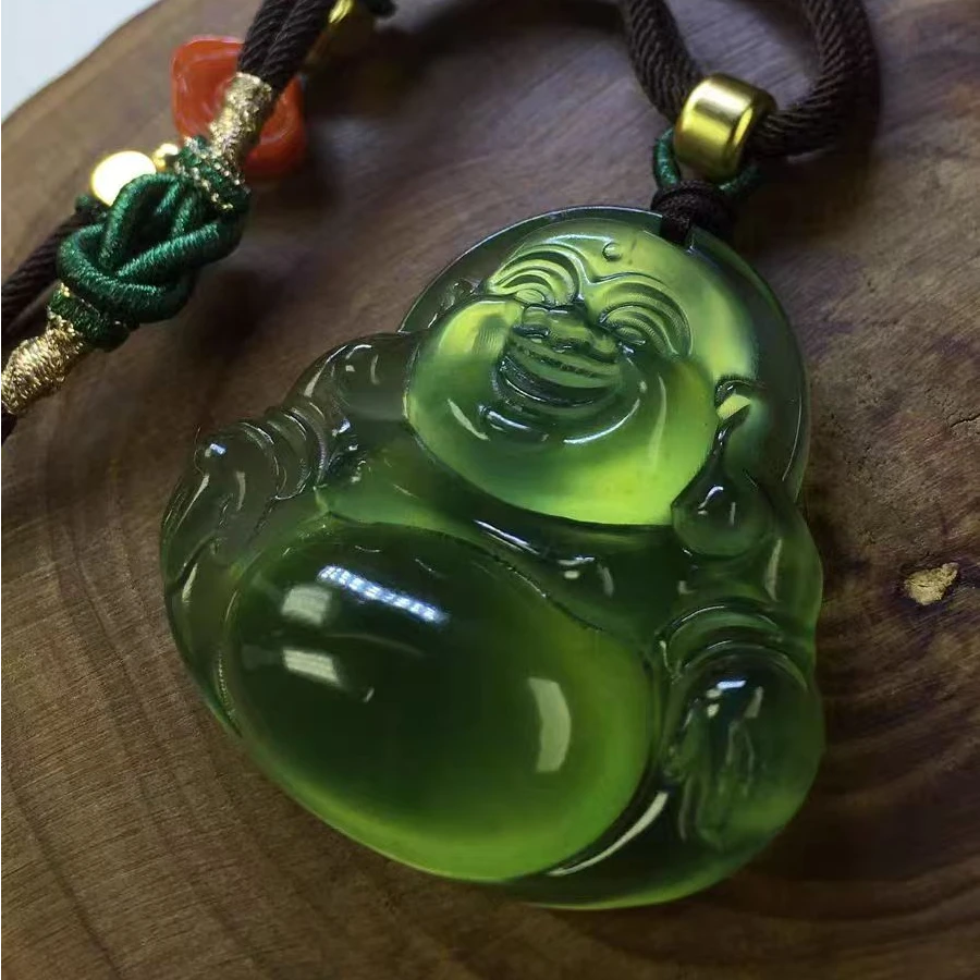 【正品保真 】玉佛公吊坠