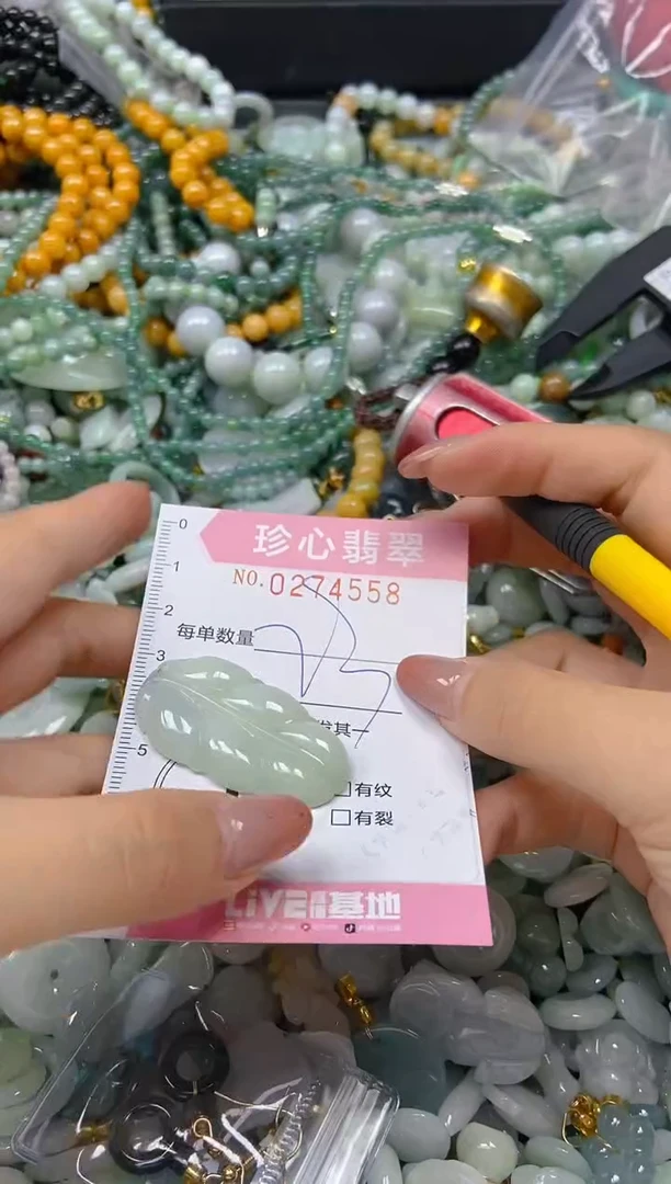 翡翠未镶嵌颈饰闪购0274558