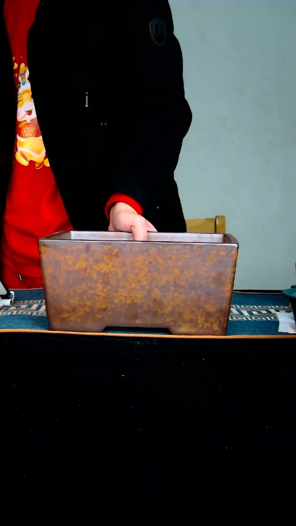 【闪购商品】紫砂花盆25*16.5*11内径紫砂花盆