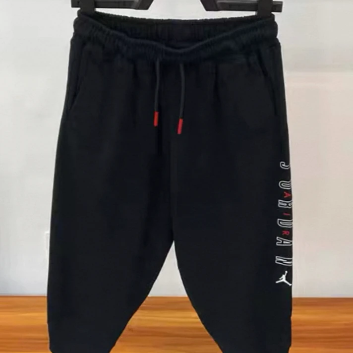 AIR JORDANlogo运动纯棉七分裤DX7247-010/DX7249-010/DX8397-010
