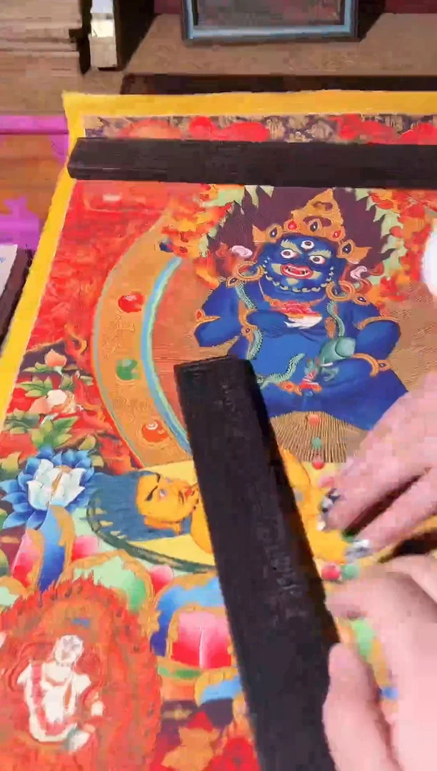 装裱画东东唐卡tk16