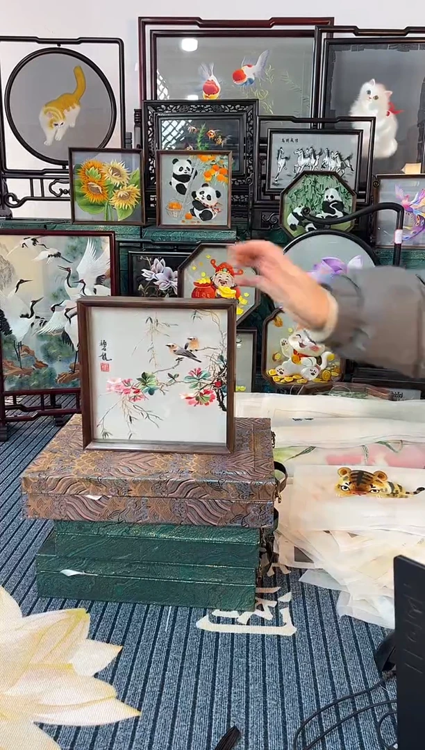 刺绣纯手工制作刺绣