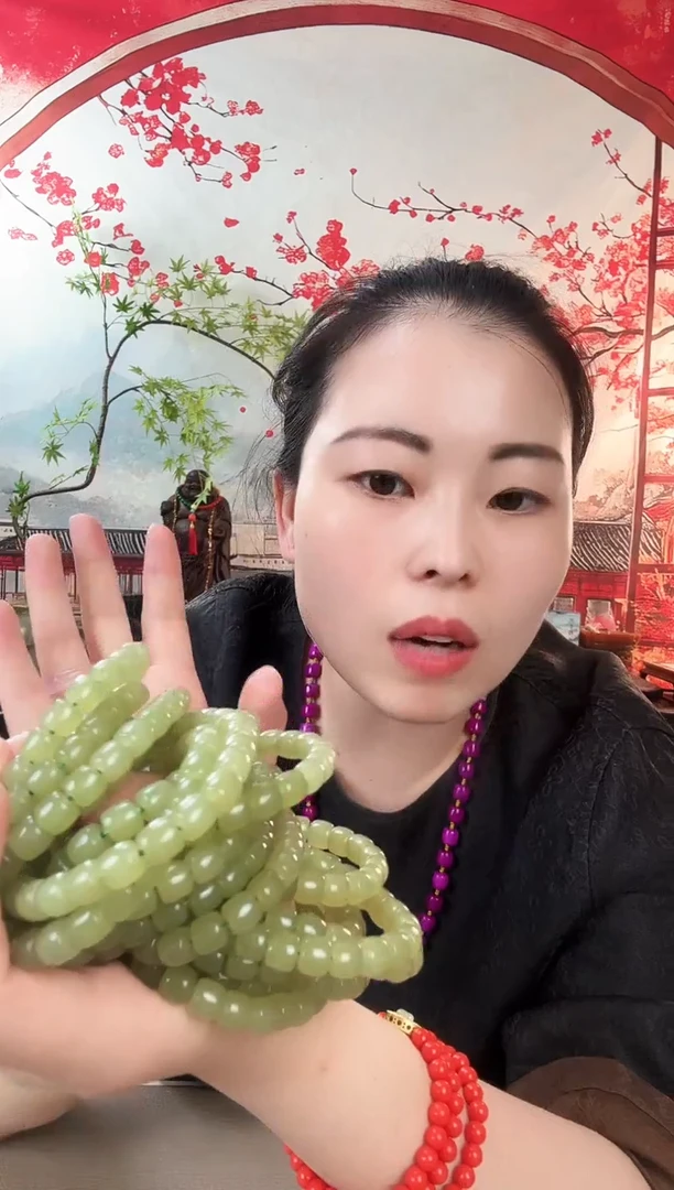 圣吉推荐款情水色直切手串