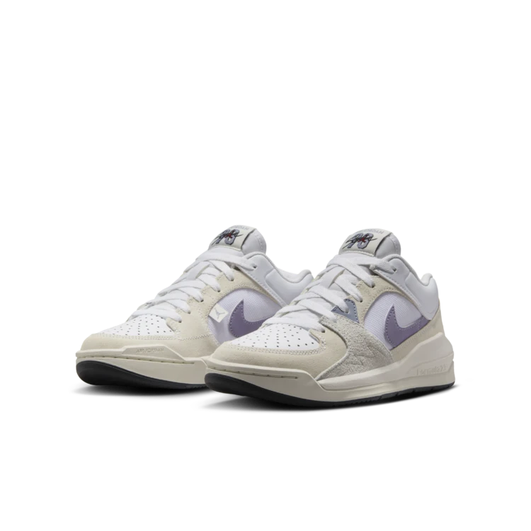 NIKE/耐克官方AJ90GS大童香芋紫复古运动休闲鞋 DX4399-105