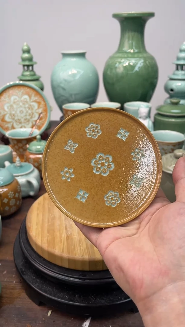 特价福利 微瑕 慧仙青瓷