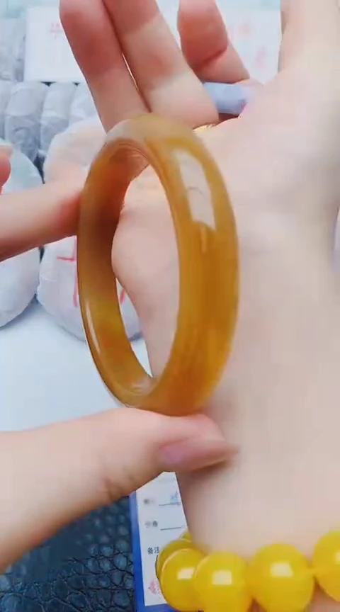 未镶嵌手镯石英质玉y194+59-60