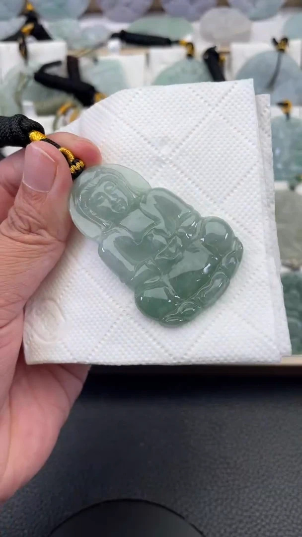 颈饰未镶嵌翡翠天然缅甸翡翠A货276