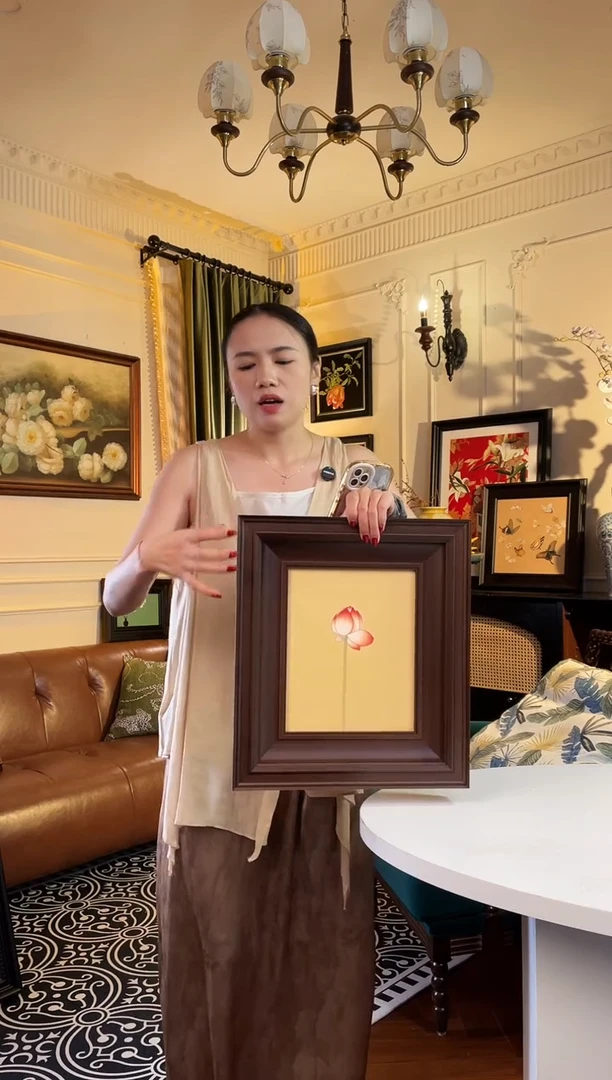 竖款35*40新品油画