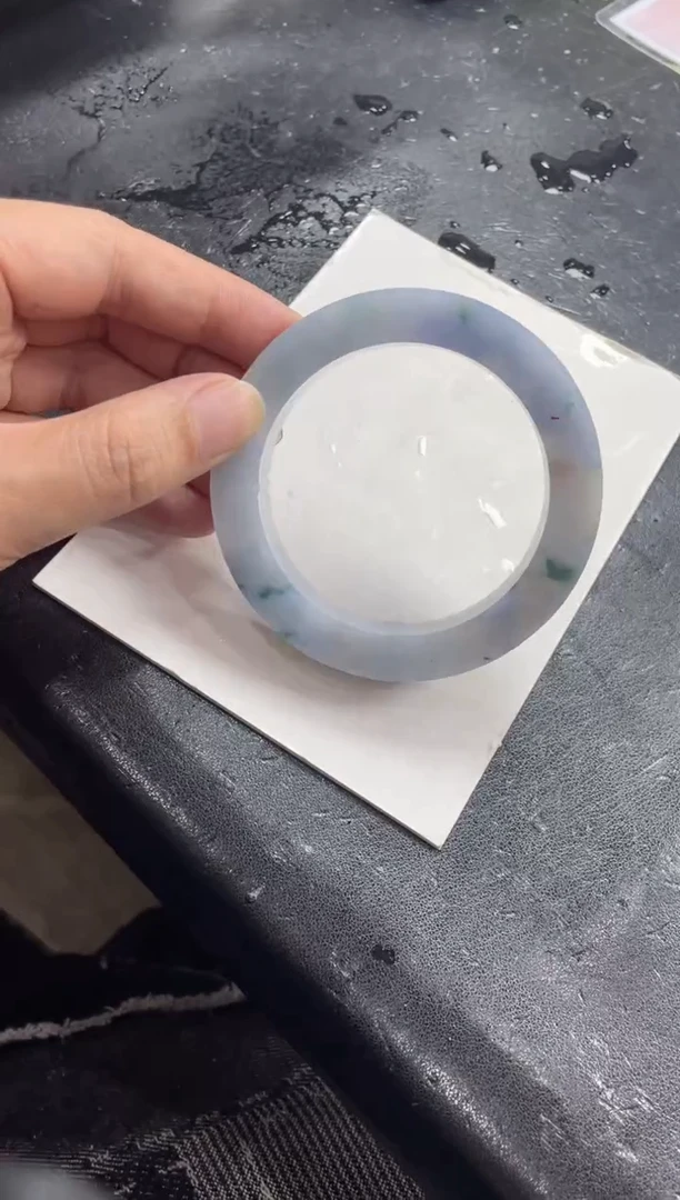 未镶嵌手镯定制翡翠茶*定制手镯CHC3/DZS