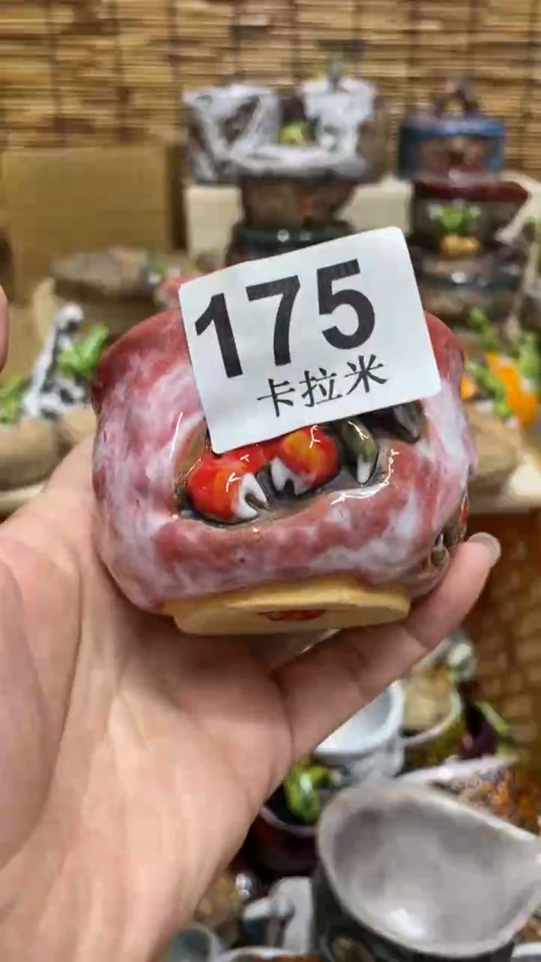 鸽****哥175精美粗陶手工柴烧