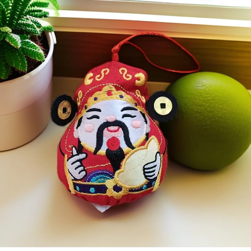 新年财神香爷香囊车载室内香薰持久香气个性创意礼品