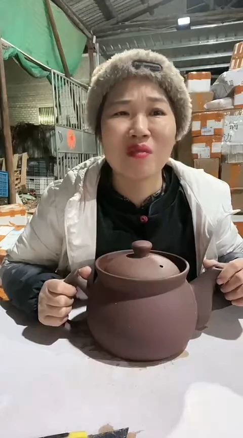陶5151瑕疵紫砂养生壶