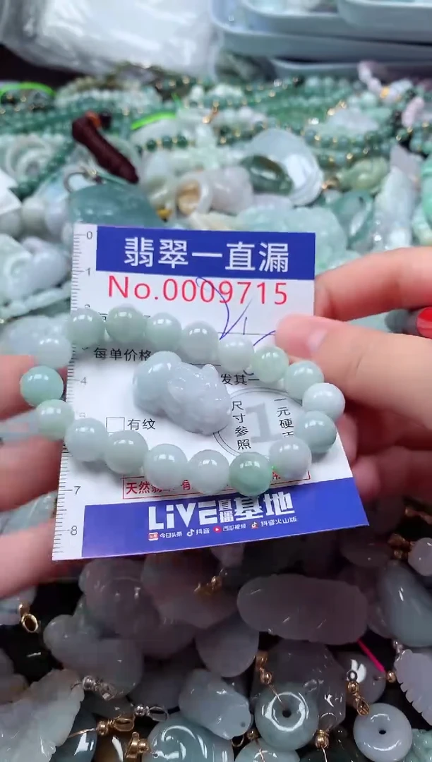 翡翠未镶嵌吊坠(不含链)9715