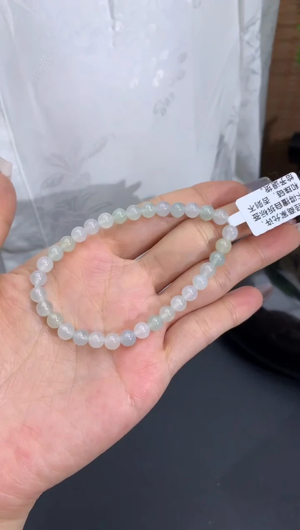 【闪购商品】翡翠手链未镶嵌卡5.5mm