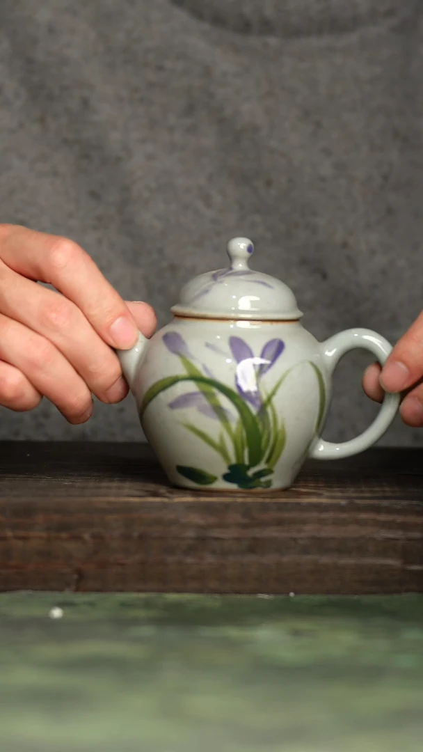 【闪购商品】杯青诗手工手绘瓷器