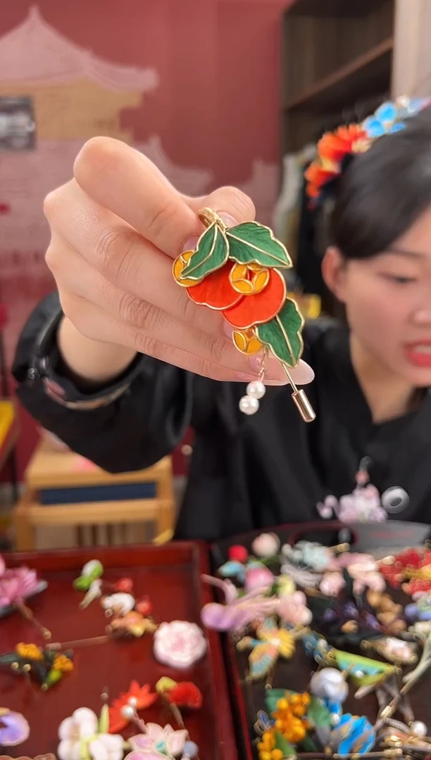 【闪购商品】刺绣苏绣世家非遗手工（胸针）