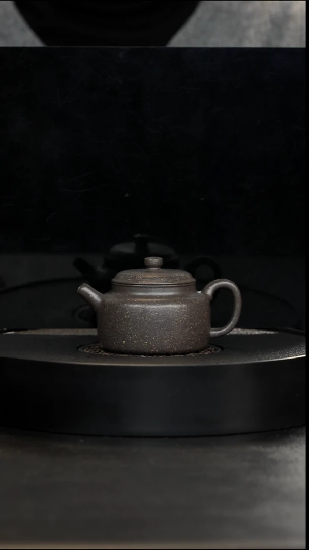 茶壶紫砂老宕口精挑桃花24目古法锤炼德中150cc