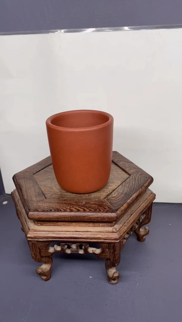 【闪购商品】紫砂茶壶底槽清直筒杯