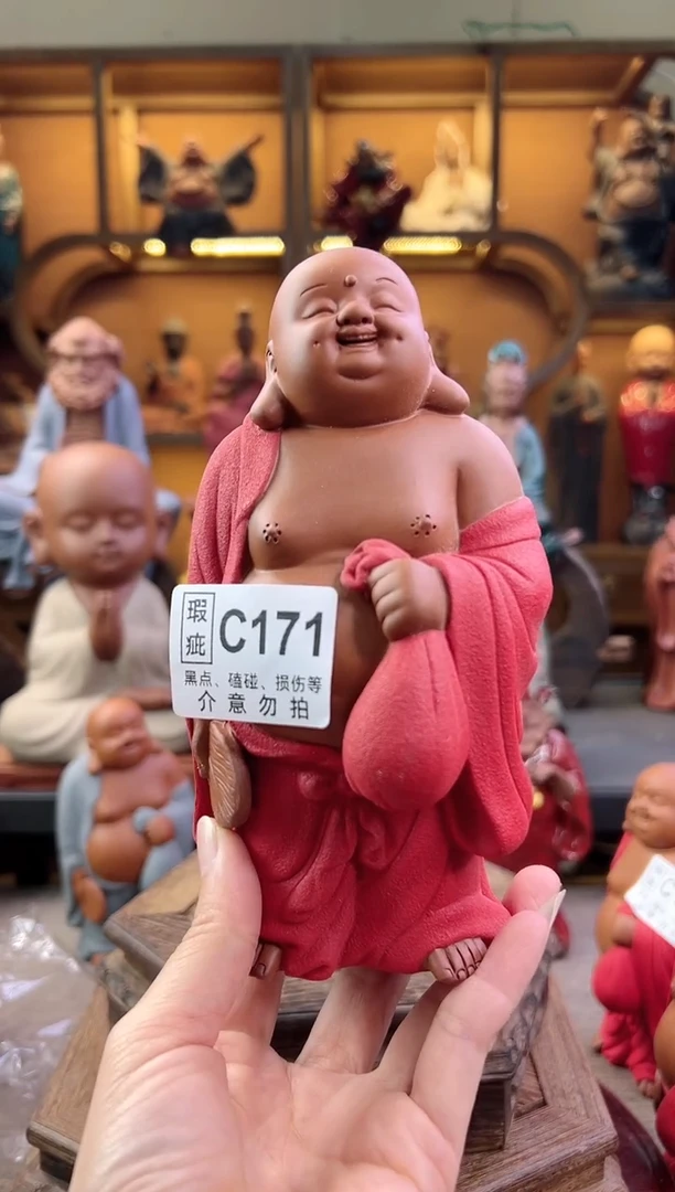 紫砂茶宠器闵茶宠摆件