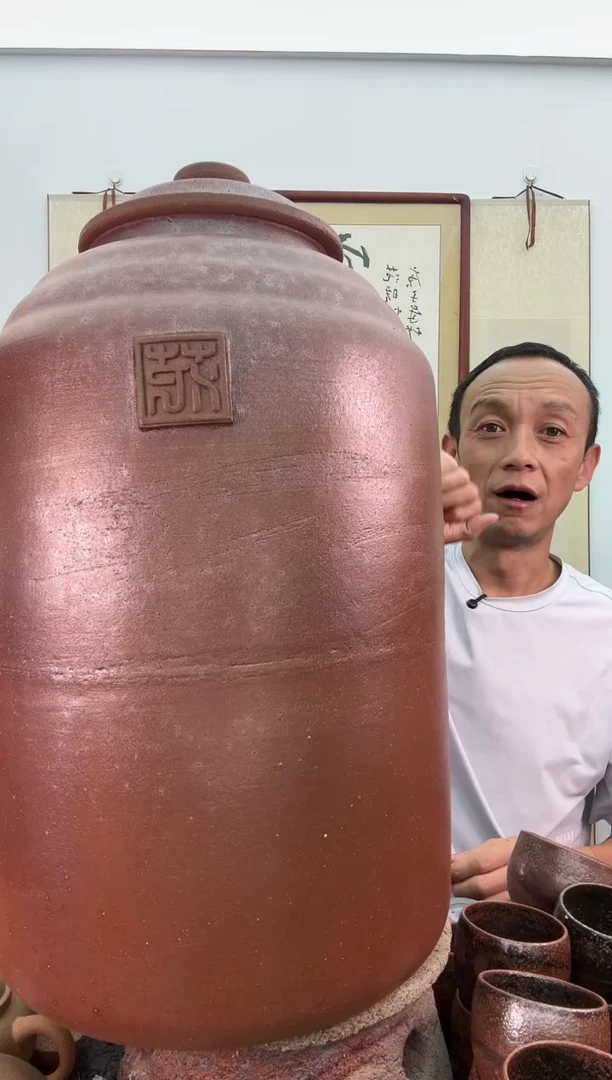 全手工储水罐非遗技艺+托盘
