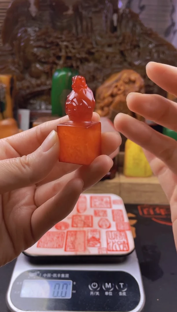 【闪购商品】寿山石印石红田福袋