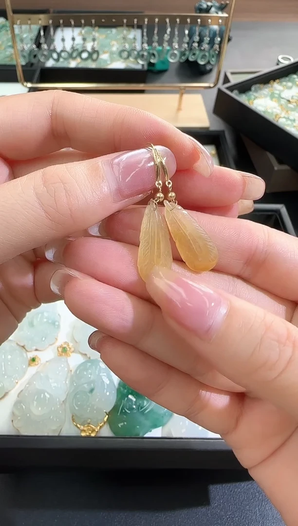 【闪购商品】翡翠颈饰18K金镶嵌 250211227