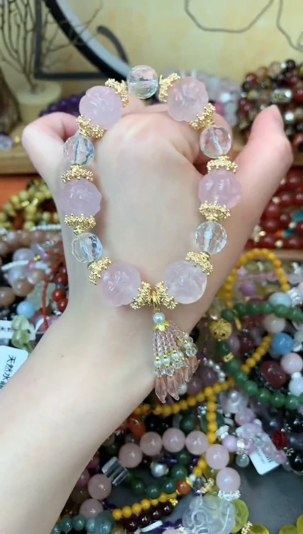 【闪购商品】水晶手串未镶嵌花语轩163