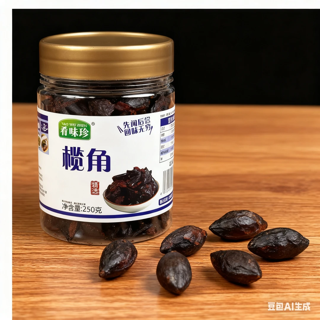 广西腌制咸香黑榄角乌榄角家乡味道橄榄零食黑橄榄