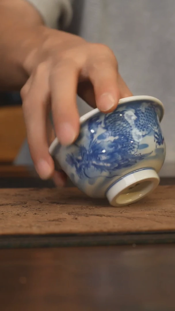 瓷片柴窑青花破价福利