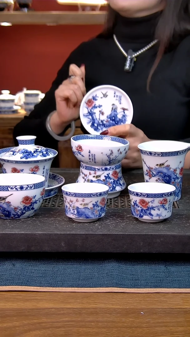 简装家用款7件套 白瓷陶瓷茶具