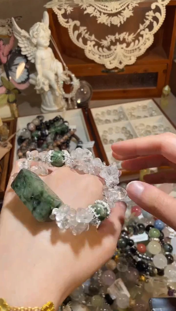 水晶手链未镶嵌526多样性发货