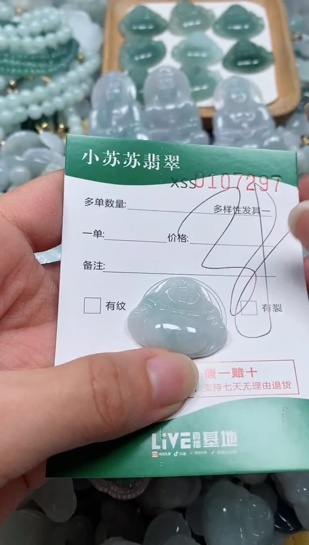 【闪购商品】翡翠颈饰未镶嵌闪购商品0107297