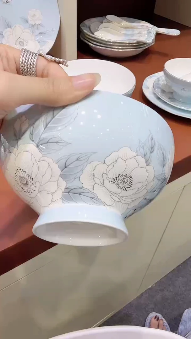 45%以上骨粉骨瓷6英寸面碗