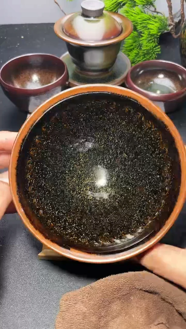 茶盏236 叶紫建盏