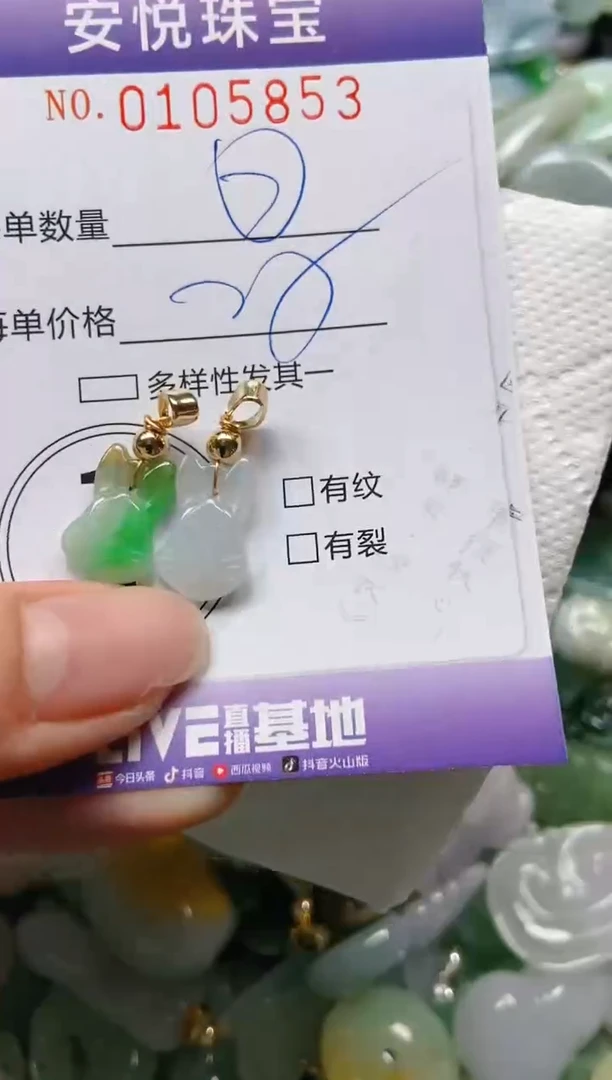 【闪购商品】翡翠颈饰未镶嵌闪购0105853