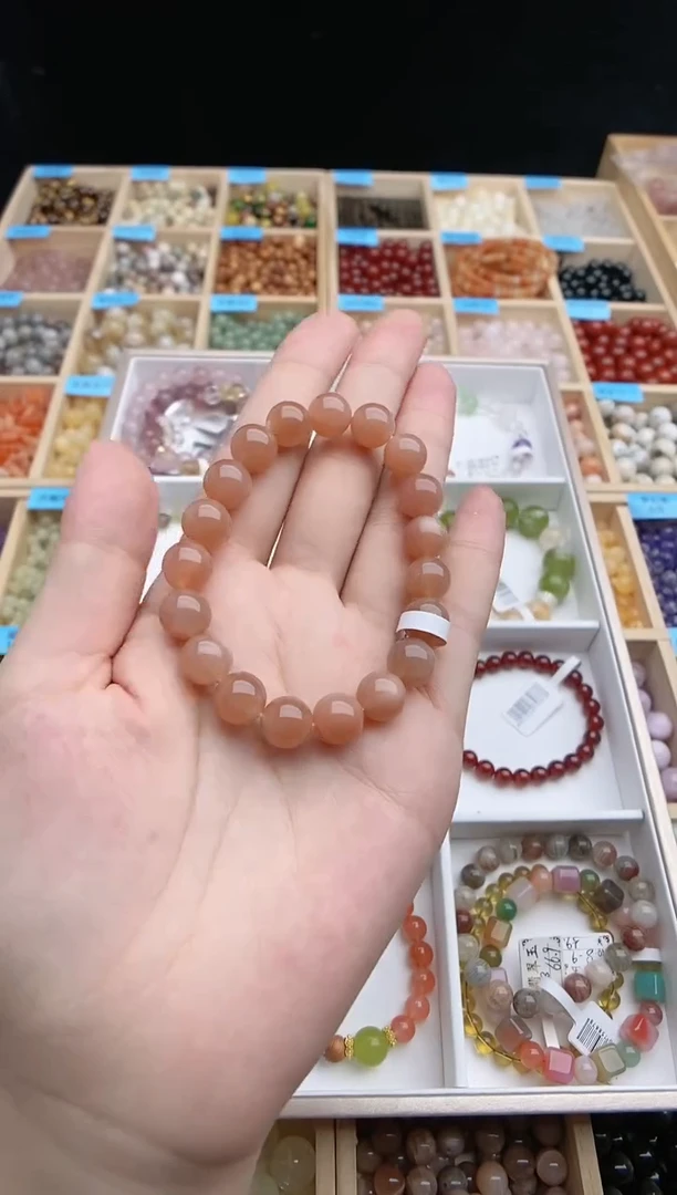 手串未镶嵌日光石橙月光手串