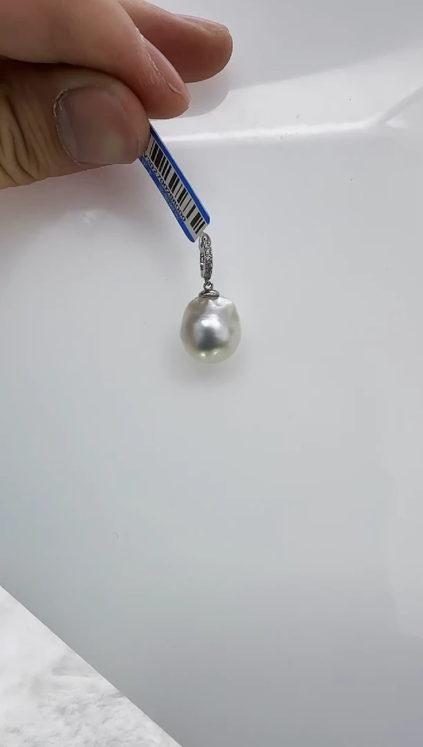 【闪购商品】海水珍珠DA银S925镶嵌v3027 珍珠