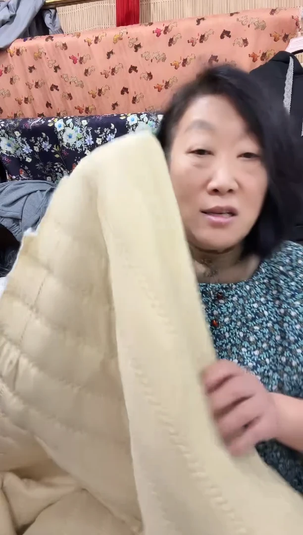 绗棉布头一块 13号 76cm