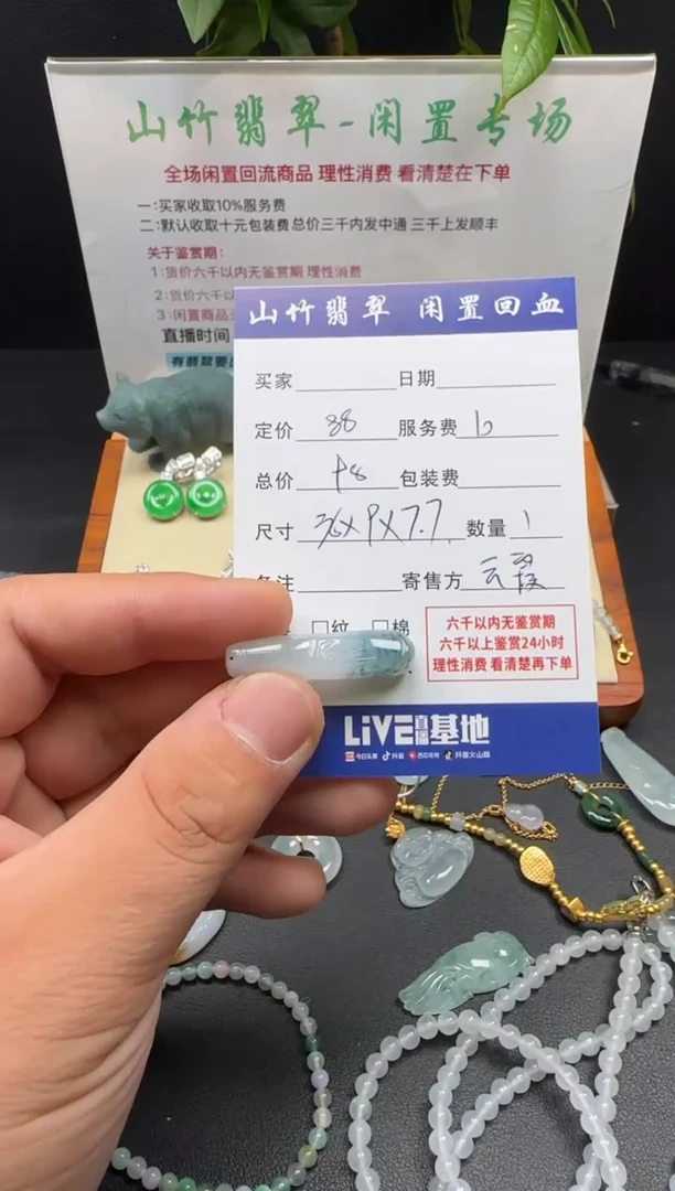 颈饰未镶嵌翡翠3002397
