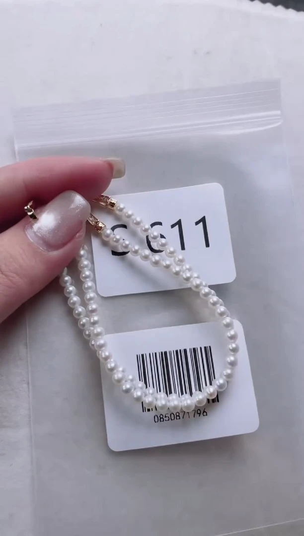 【闪购商品】淡水珍珠手链银S925镶嵌 S611  下单备注手围