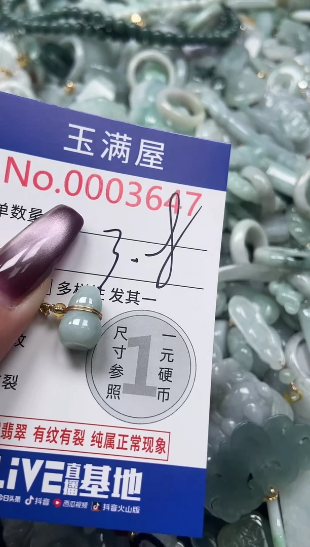 颈饰未镶嵌翡翠3647