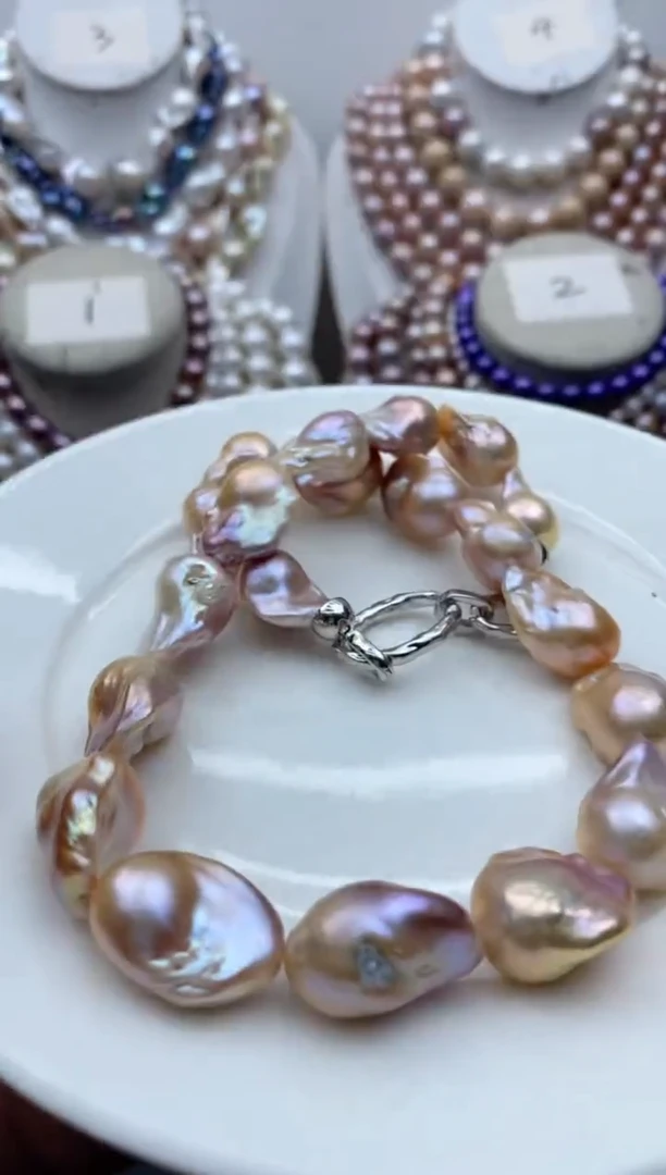 【闪购商品】淡水珍珠颈饰未镶嵌0043