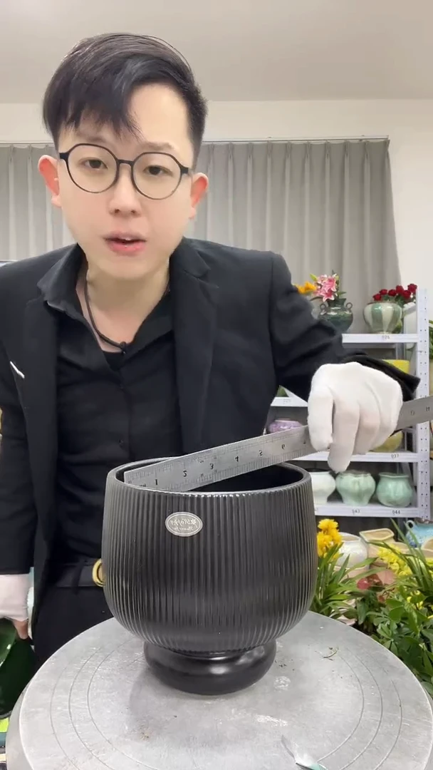 【12.2号】花盆  高度：15 口径：15