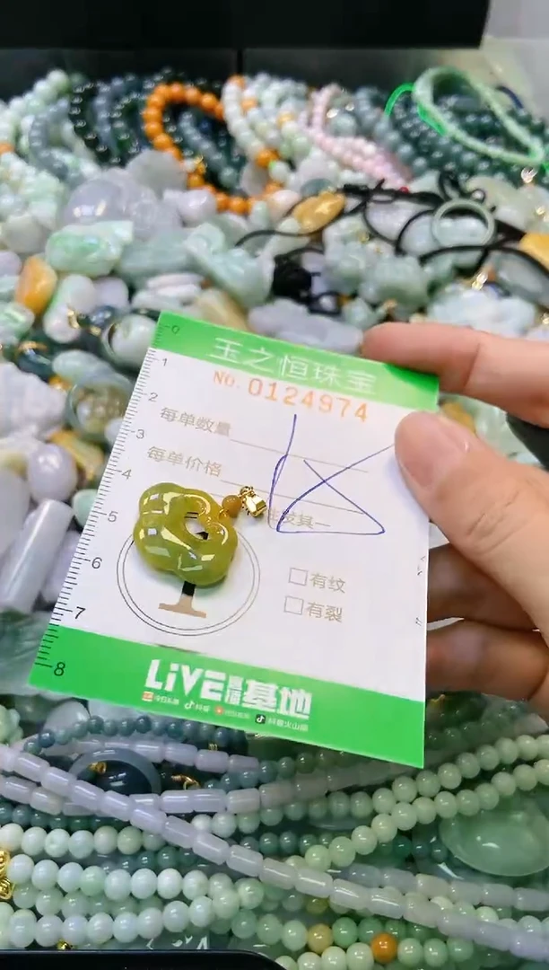 翡翠未镶嵌颈饰闪购0124974