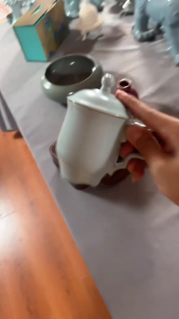 其他舞钢汝瓷产品  办公杯