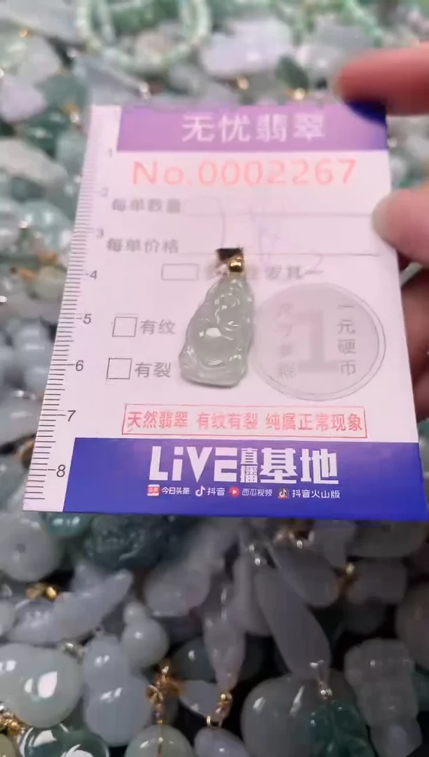 颈饰未镶嵌翡翠2267