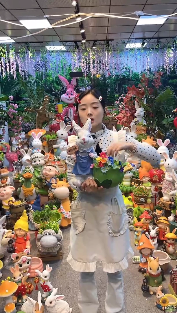 户外花园庭院花盆